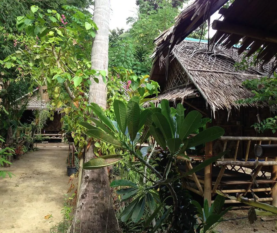 Venkovský dům Penzion Jackie Bamboo House Ko Lanta
